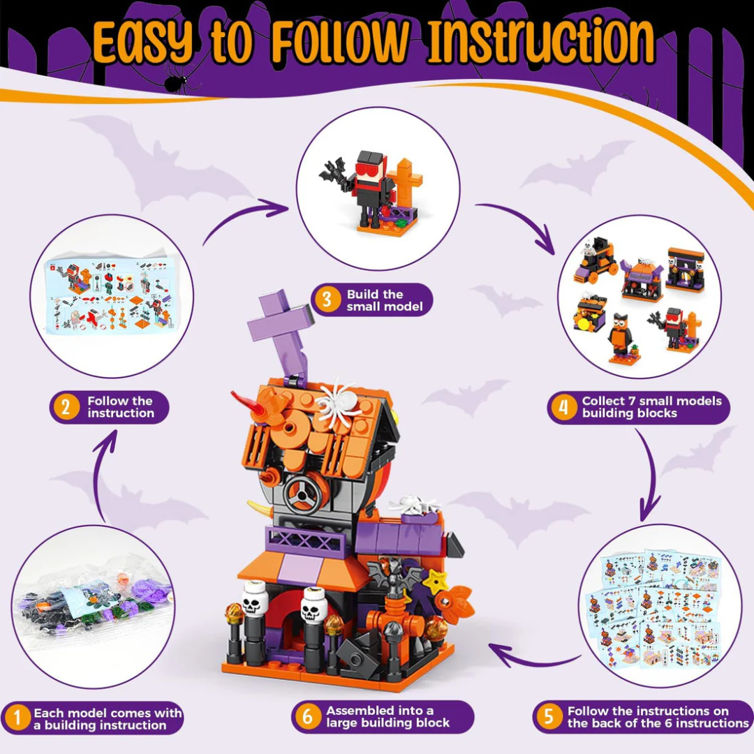 Halloween Brick Advent Calendar
